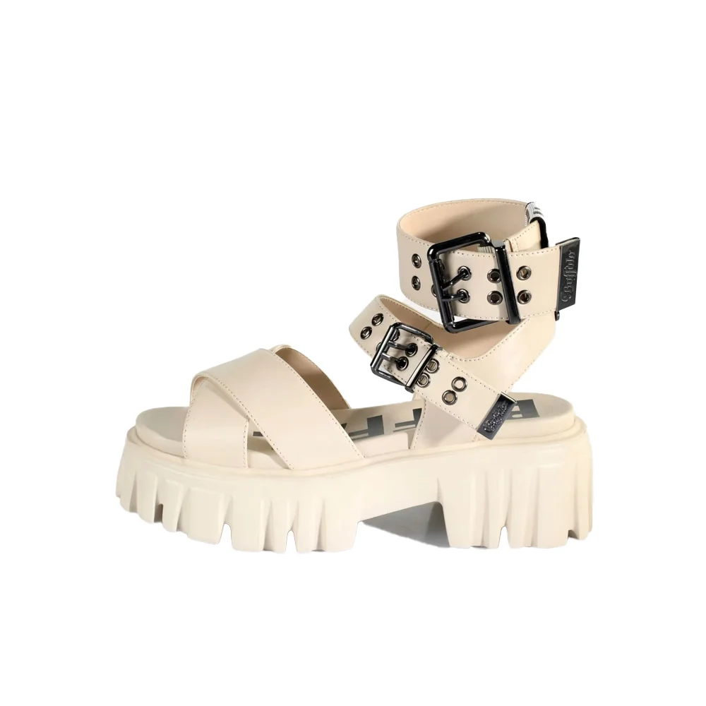 Φωτογραφία προϊόντος: Σανδάλια Buffalo Lion Choker Vegan Cream