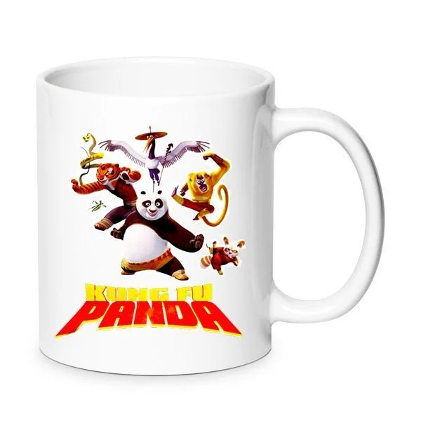 Φωτογραφία προϊόντος: Kung Fu Panda mug Κουνγκ φου πάντα κούπα no4 κεραμική 330ml