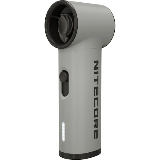 Φωτογραφία προϊόντος: NiteCore Lightweight Mini Handheld Fan NEF01 Fan Lite Slate Grey (9110101569)