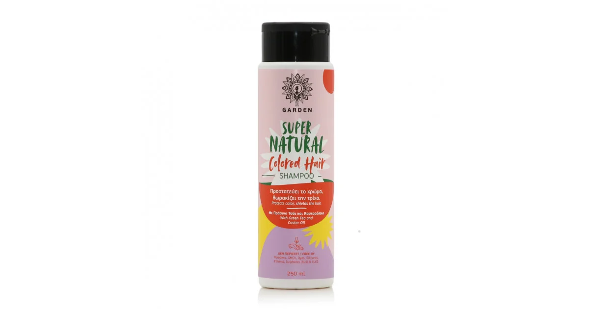 Φωτογραφία προϊόντος: Garden Of Panthenols Garden Super natural Colored Hair Shampoo 250ml