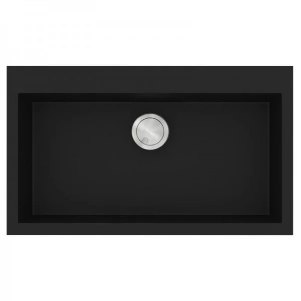 Φωτογραφία προϊόντος: Sanitec Ultra Granite 808 79x50 cm 1B Γρανίτης NERO