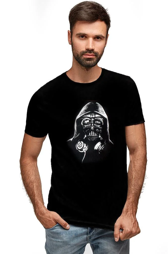 Φωτογραφία προϊόντος: Prime T-Shirt Μαύρο με σχέδιο Darth Vader DJ 5030-1