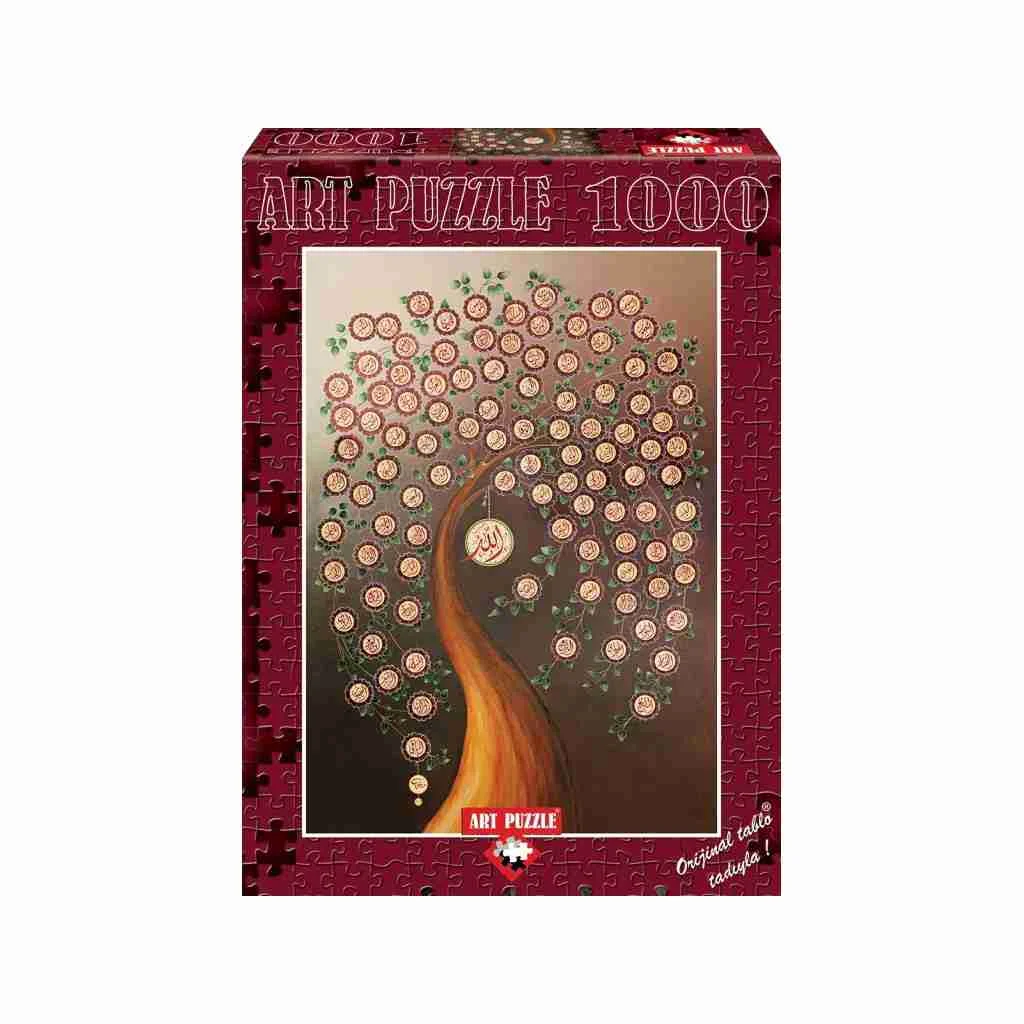 Φωτογραφία προϊόντος: Art Puzzle-4365 -Allah in 99 Ismi (Esma-ül Husna) -1000 pieces