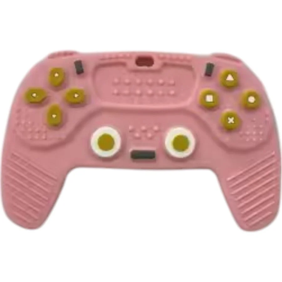 Φωτογραφία προϊόντος: Ροζ gamepad μασητικό οδοντοφυΐας από σιλικόνη, Queen Mother,12x8εκ