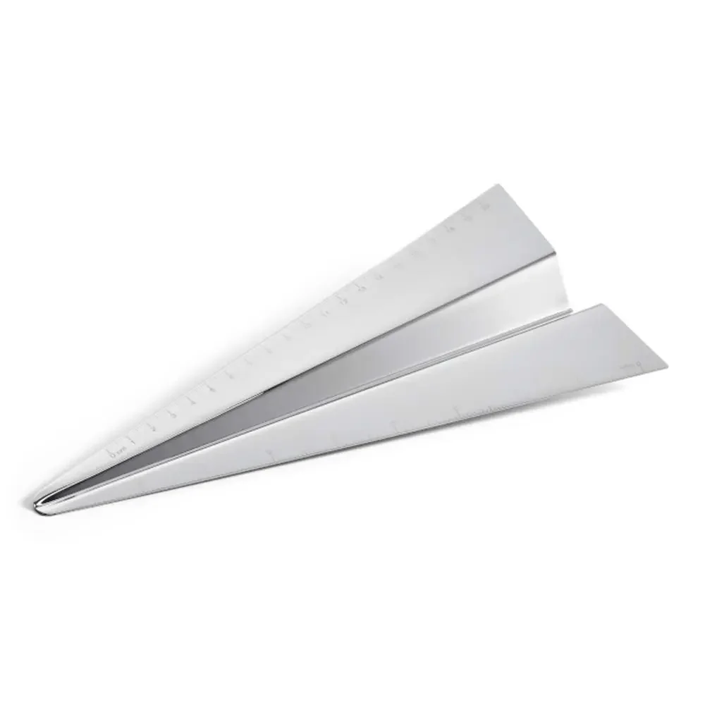 Φωτογραφία προϊόντος: Χάρακας Airplane 105023 25,4x10,16cm Silver Philippi
