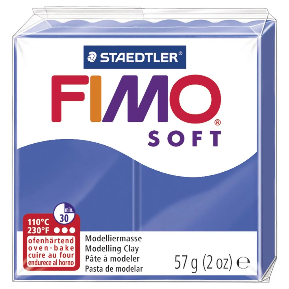 Φωτογραφία προϊόντος: Staedtler Πηλός fimo soft brillant blue 57gr