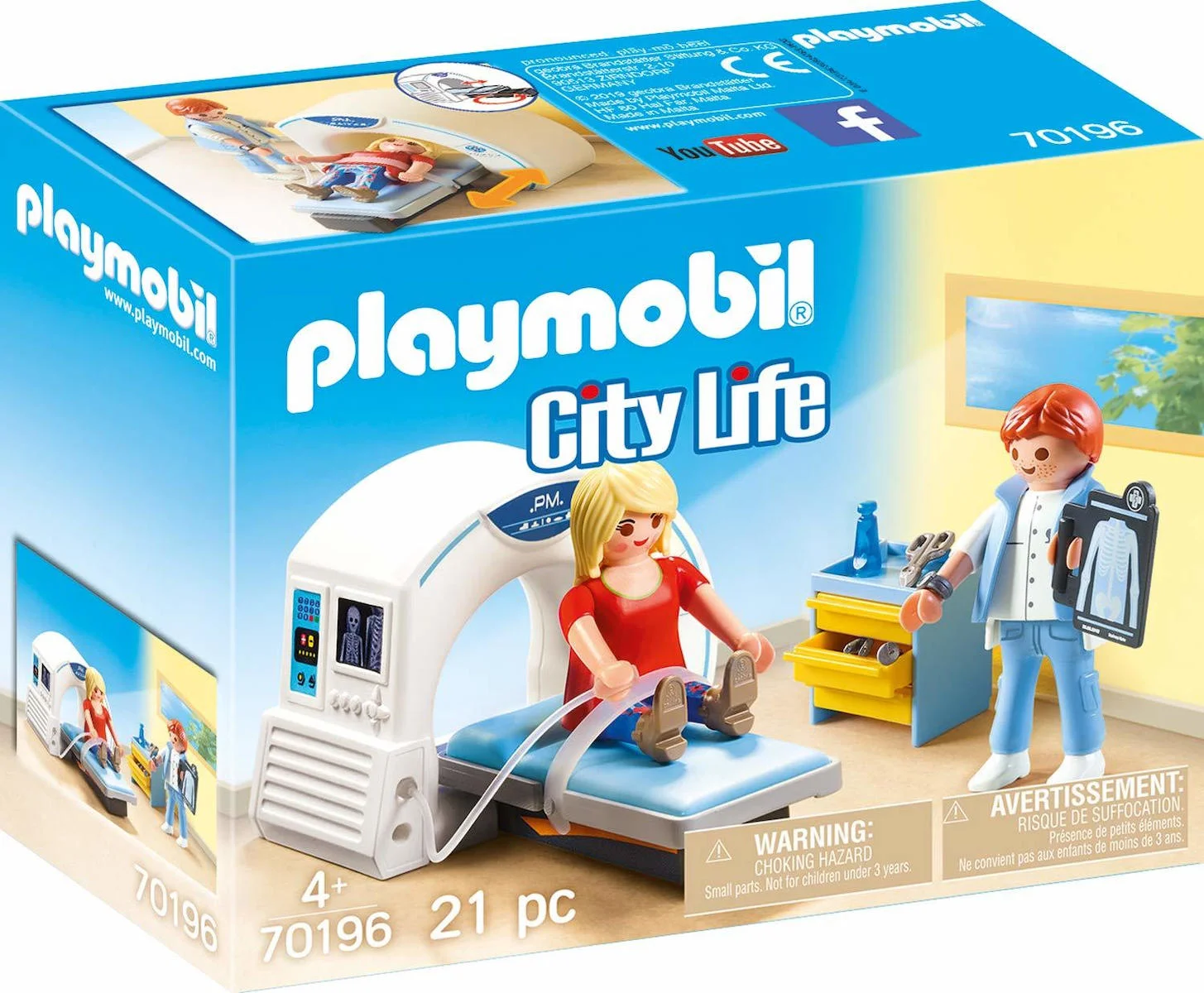 Φωτογραφία προϊόντος: Playmobil 70196 Ακτινολογικό Κέντρο