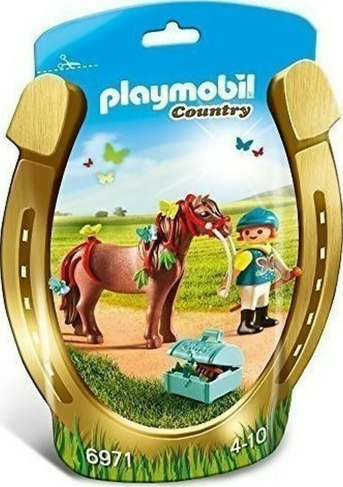 Φωτογραφία προϊόντος: Playmobil 6971 Country πόνυ με πεταλούδες και κοριτσάκι