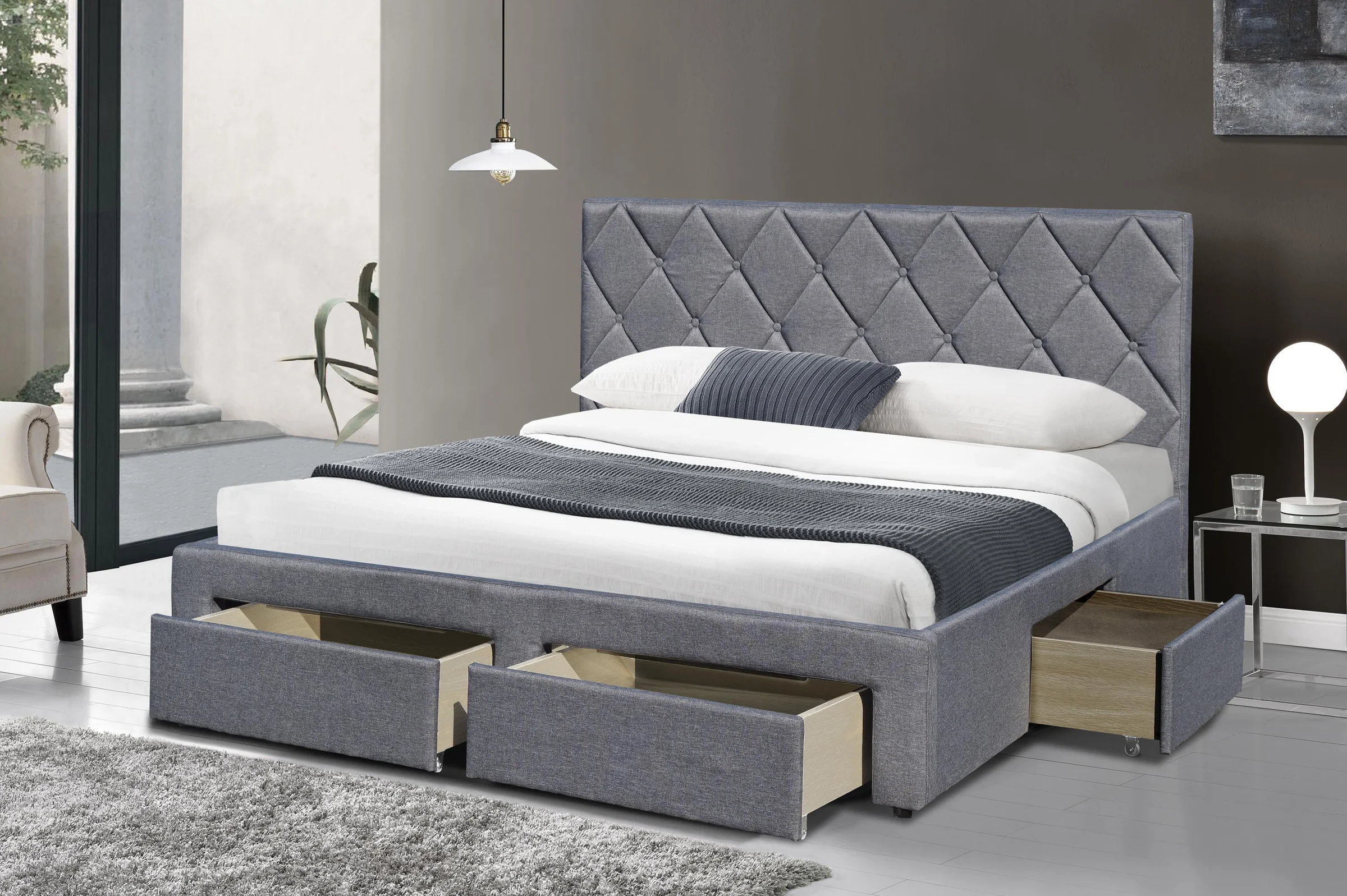 Φωτογραφία προϊόντος: DIOMMI BETINIA bed with drawers
