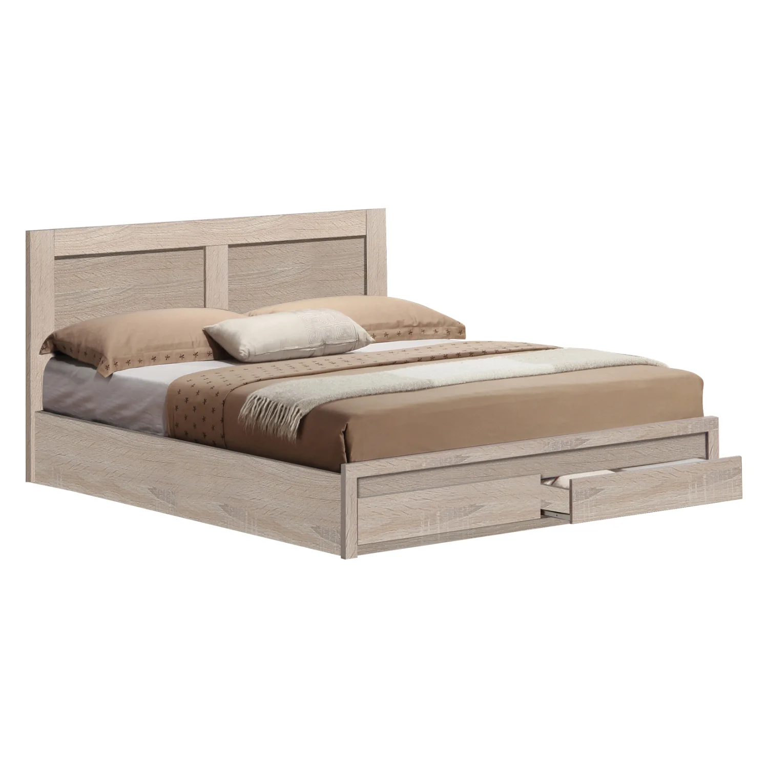 Φωτογραφία προϊόντος: b2b markt ΚΡΕΒΑΤΙ CAPRI HM312.02 ΜΕ 2 ΣΥΡΤΑΡΙΑ SONAMA ΓΙΑ ΣΤΡΩΜΑ 150X200εκ.