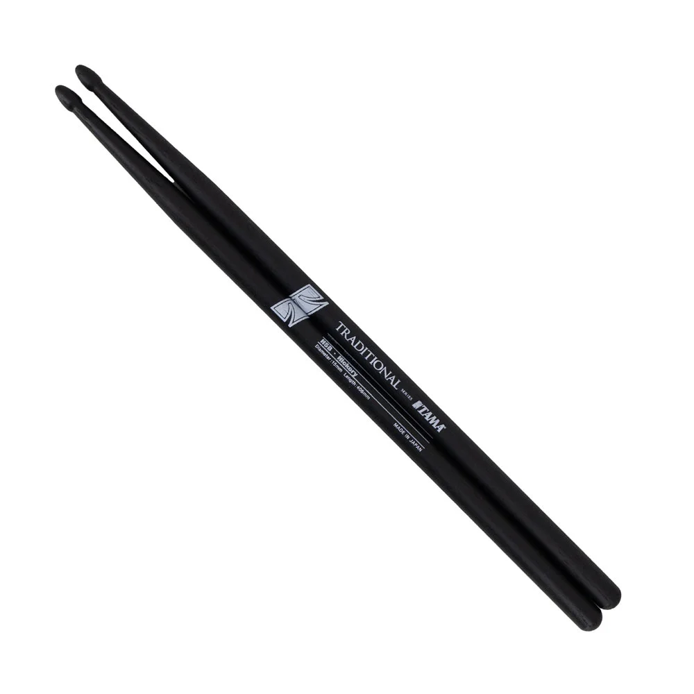 Φωτογραφία προϊόντος: Tama H5B-BK - Μπαγκέτες Drums από American Hickory 5B κεφάλι 15mm