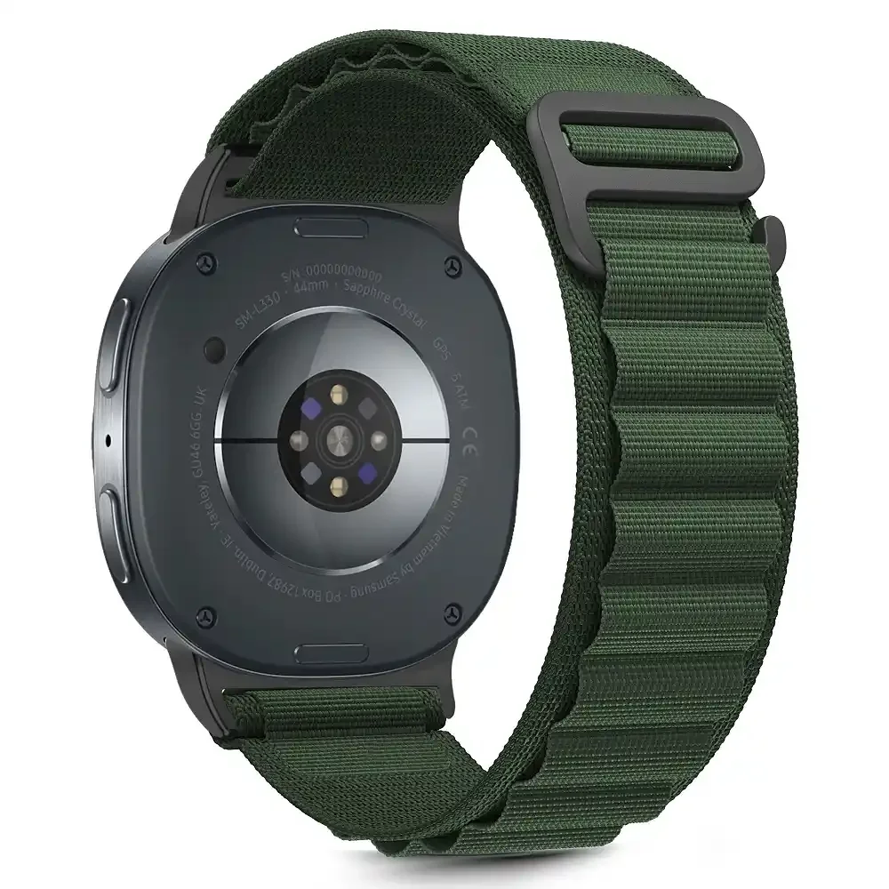 Φωτογραφία προϊόντος: Tech-Protect Λουράκι Nylon Pro Samsung Galaxy Watch 8 / Classic (40 / 44 / 46 mm) Army Green