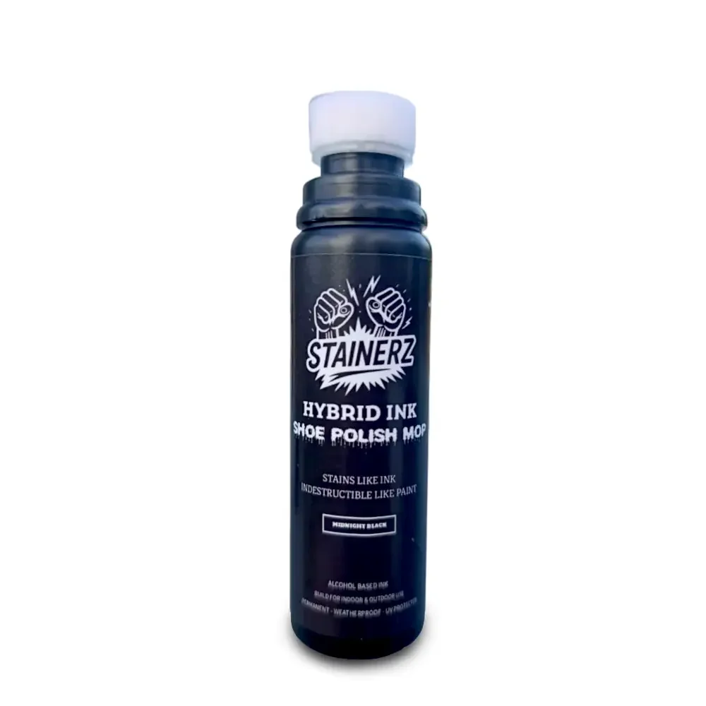 Φωτογραφία προϊόντος: Stainerz Hybrid Ink Shoe Polish Mop 26mm Midnight Black