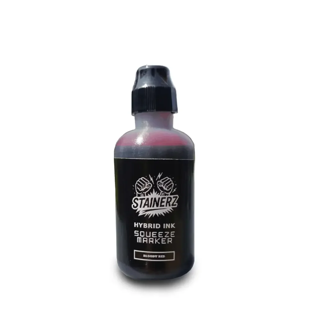 Φωτογραφία προϊόντος: Stainerz Hybrid Ink Squeeze Marker 10mm Bloody Red