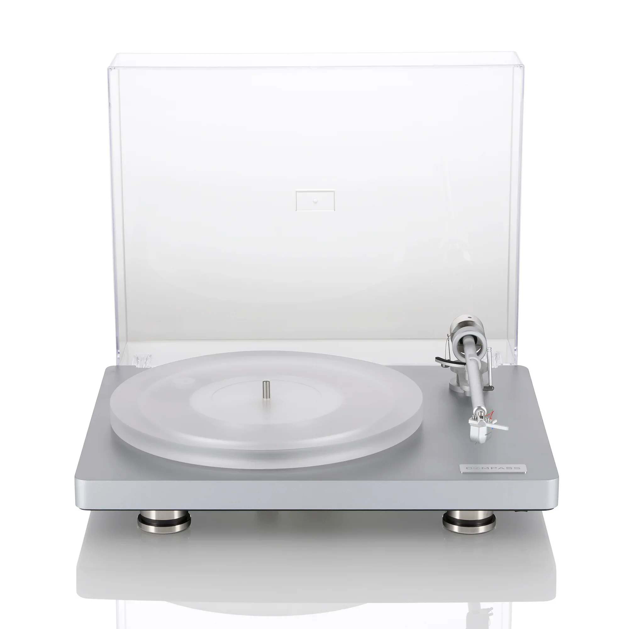 Φωτογραφία προϊόντος: Clearaudio Compass | Belt-Drive Turntable Silver