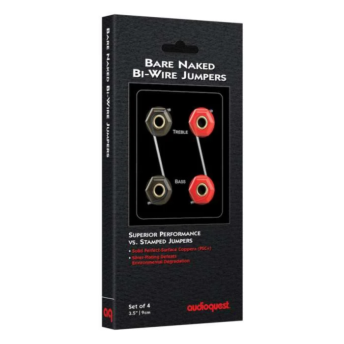 Φωτογραφία προϊόντος: AudioQuest Bare Naked BiWire Jumpers