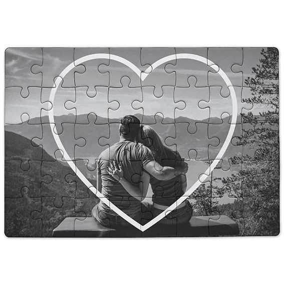 Φωτογραφία προϊόντος: OEM Puzzle Heart! Οριζόντιο A3