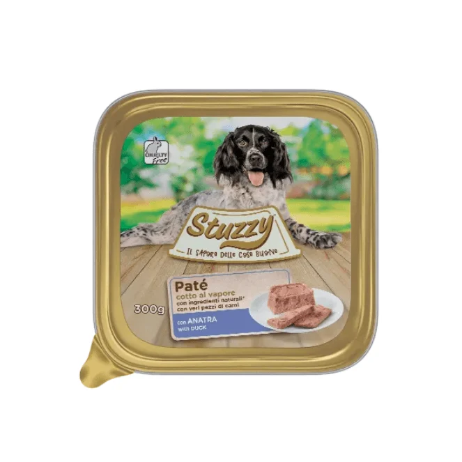 Φωτογραφία προϊόντος: Κονσέρβα Σκύλου Mister Stuzzy Dog Pate με πάπια 300gr