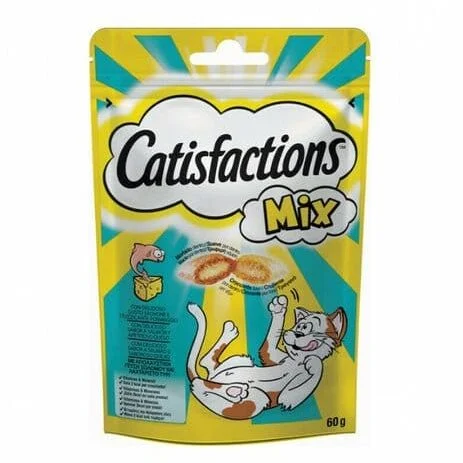 Φωτογραφία προϊόντος: whiskas Catisfaction Λιχουδιά Γάτας με Σολομό + Τυρί 60gr – Τραγανή + Γεμιστή Απόλαυση