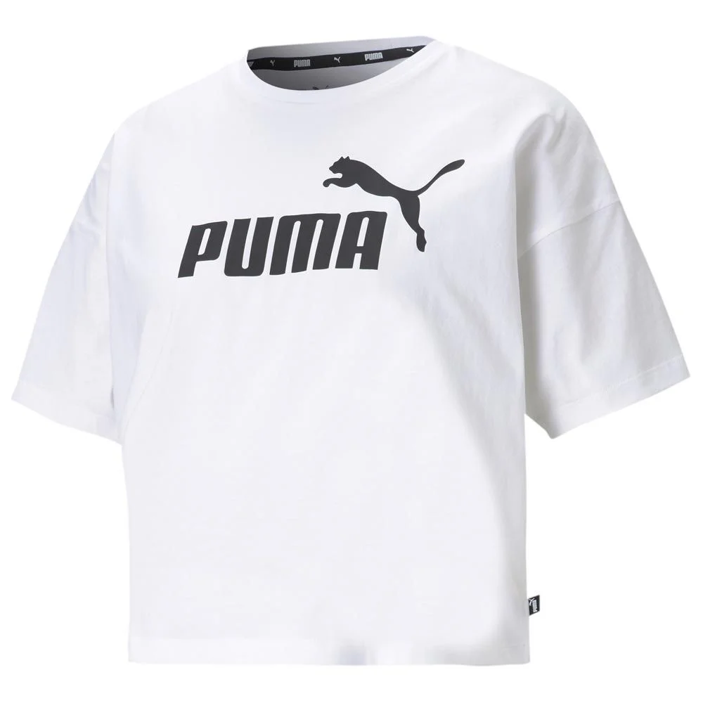Φωτογραφία προϊόντος: PUMA W ESS Cropped Logo Tee (586866-02) ΜΠΛΟΥΖΑ