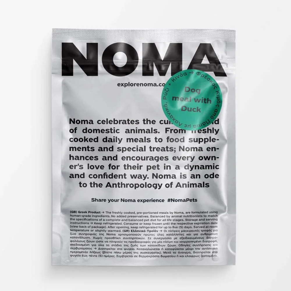 Φωτογραφία προϊόντος: NOMA Μαγειρευτή τροφή για σκύλους με πάπια 500g
