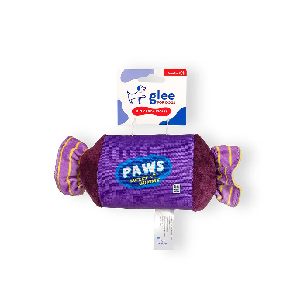 Φωτογραφία προϊόντος: Παιχνίδι Σκύλου Glee Candy Squeaky Μωβ