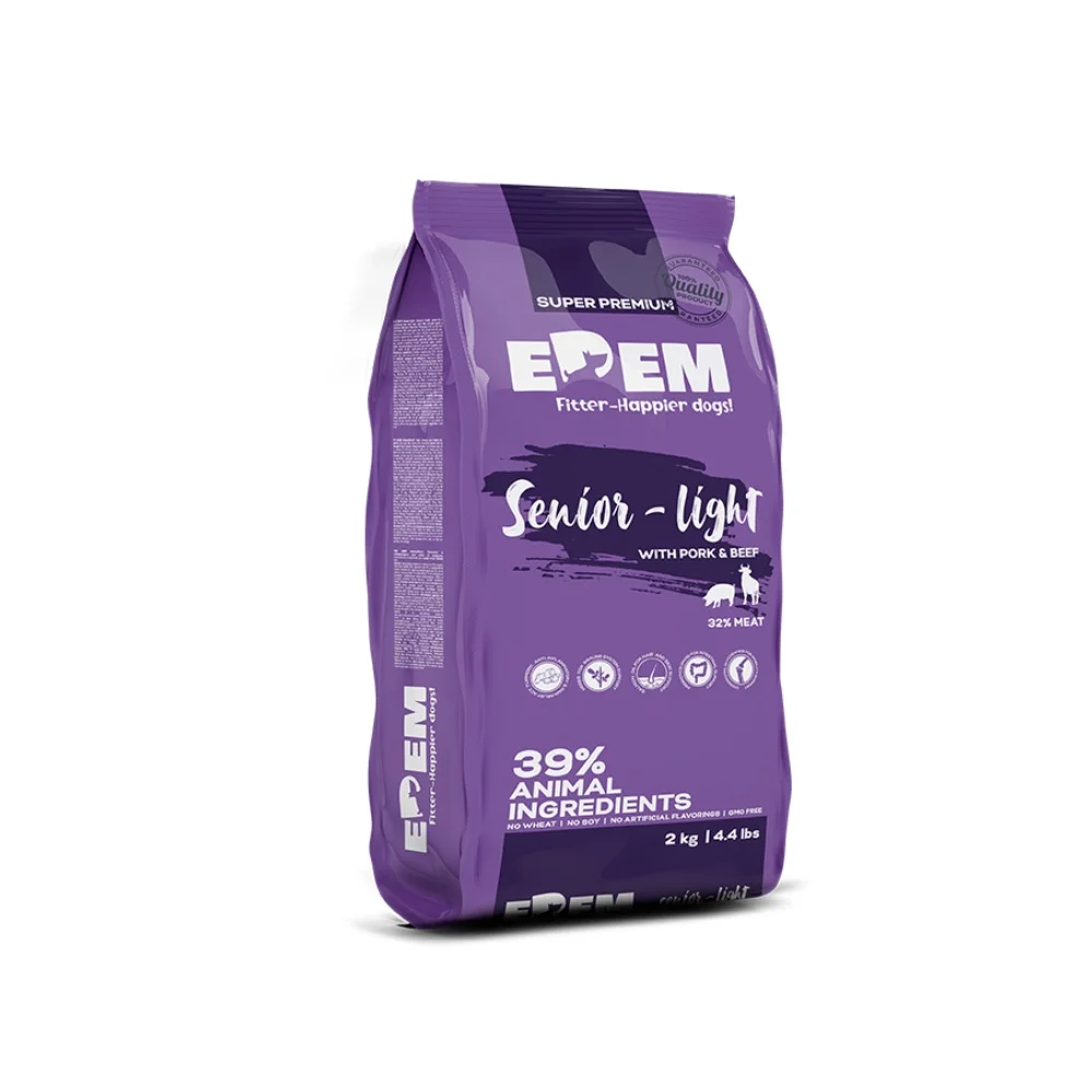 Φωτογραφία προϊόντος: Edem Senior Light Ξηρά Τροφή Σκύλου 2kg