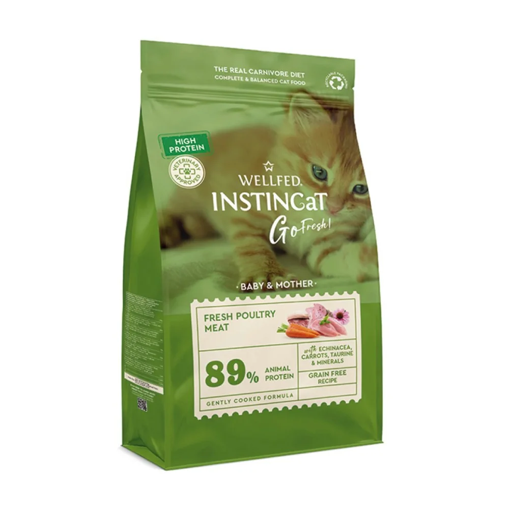 Φωτογραφία προϊόντος: Wellfed Instincat Go Fresh Mother and Baby High Protein Poultry 300gr
