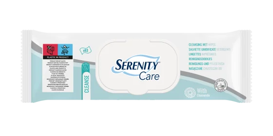 Φωτογραφία προϊόντος: Serenity Wet Wipes (63 ΤΕΜΑΧΙΑ) ΥΓΡΟMΑΝΤΗΛΑ ΓΙΑ ΗΛΙΚΙΩΜΕΝΟΥΣ