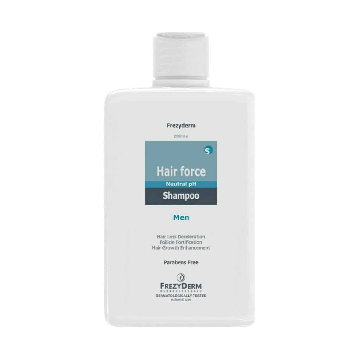 Φωτογραφία προϊόντος: Medipharmacy Frezyderm Hair Force Shampoo Men Σαμπουάν κατά της Τριχόπτωσης 200 ml