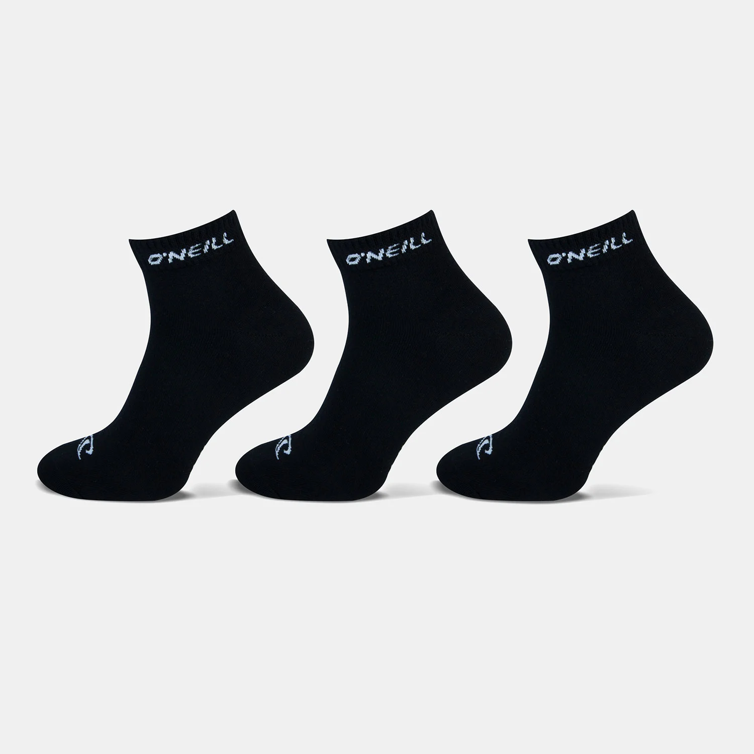 Φωτογραφία προϊόντος: O'NEILL QUARTER SOCKS 3-PACK ΜΑΥΡΟ