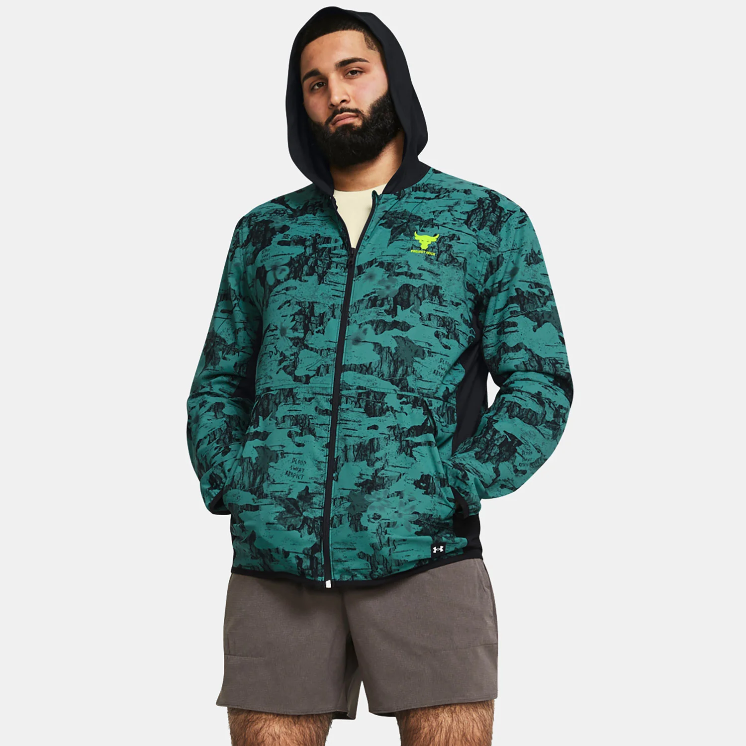 Φωτογραφία προϊόντος: UNDER ARMOUR PROJECT ROCK ISO TIDE HYBRID JACKET ΠΡΑΣΙΝΟ
