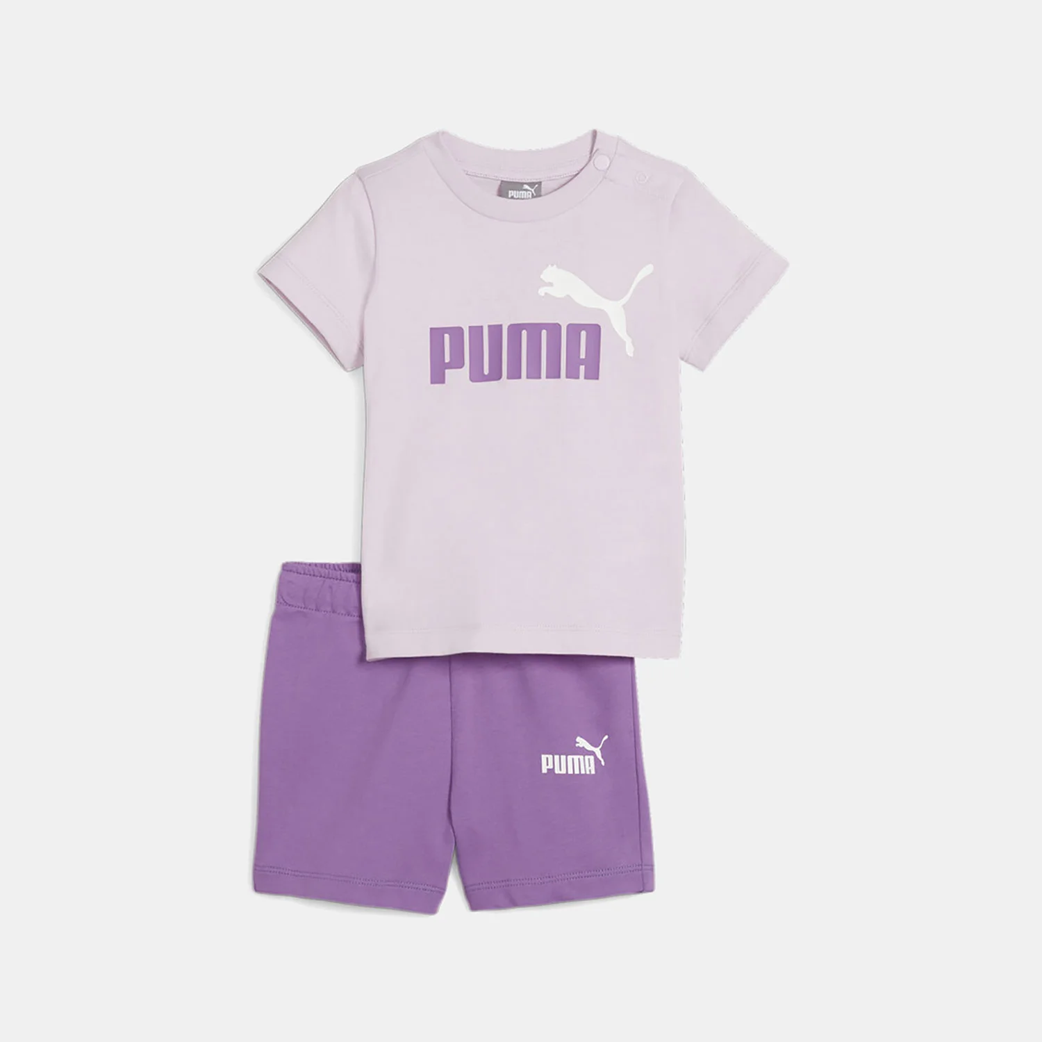 Φωτογραφία προϊόντος: PUMA MINICATS TEE & SHORTS INFANTS SET ΡΟΖ