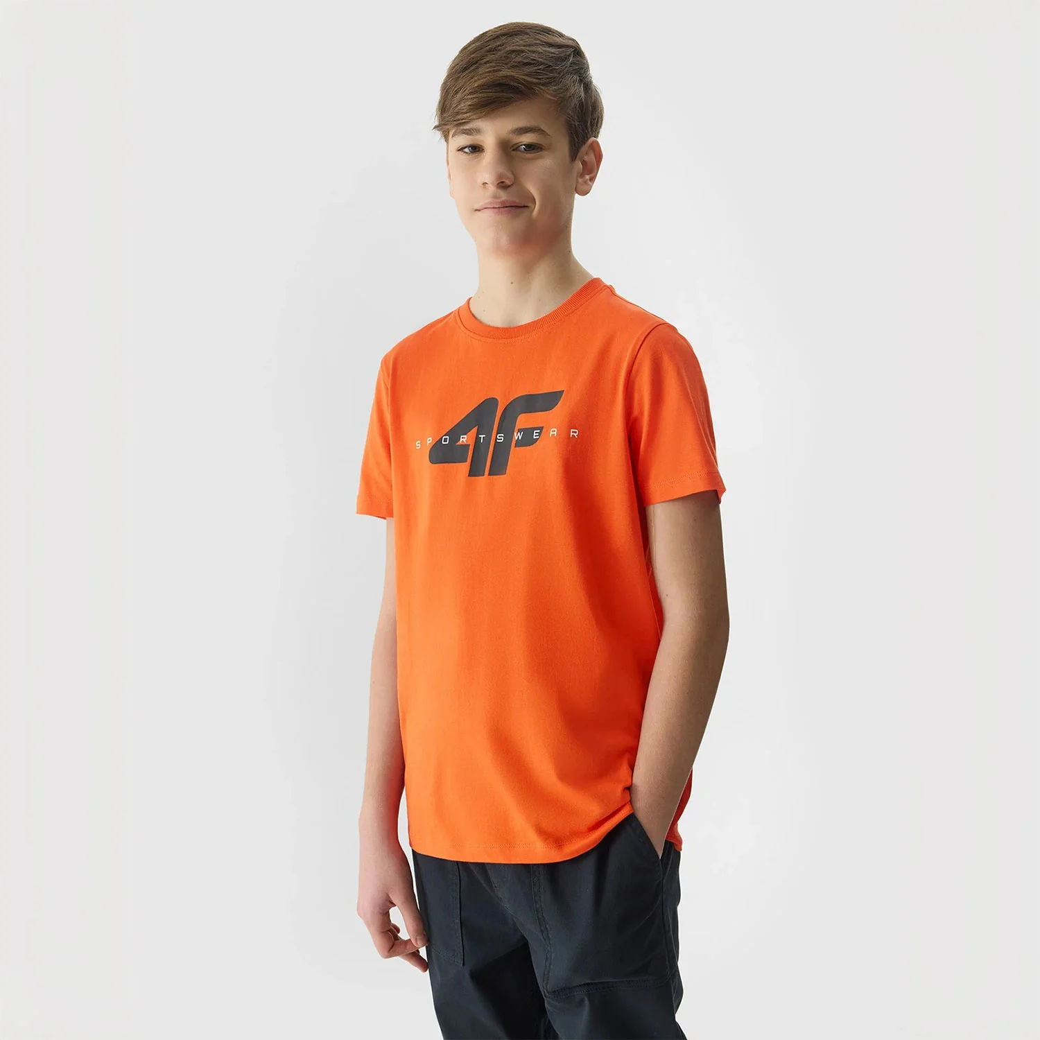Φωτογραφία προϊόντος: 4F BOYS' ORGANIC COTTON PRINTED T-SHIRT ΚΟΚΚΙΝΟ