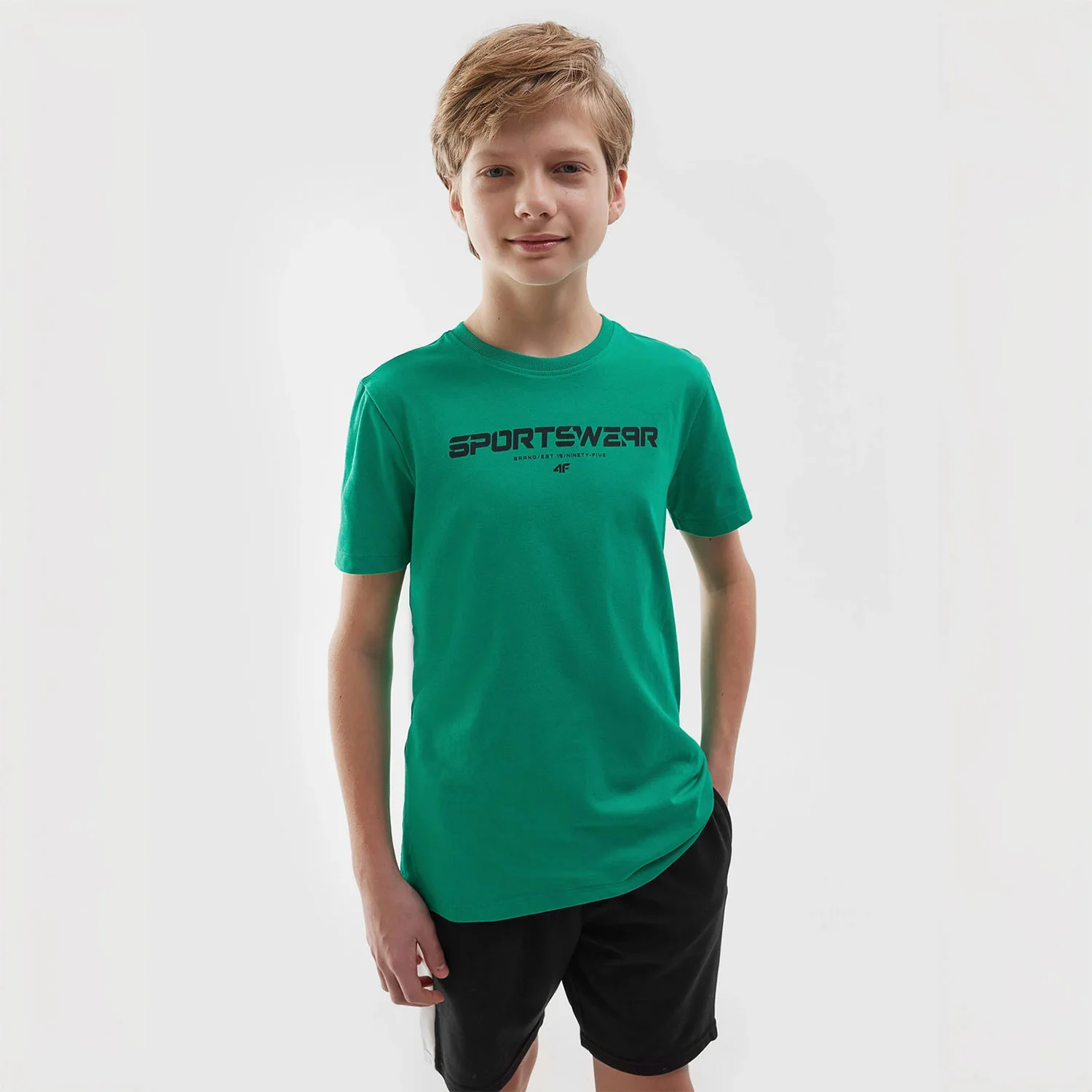 Φωτογραφία προϊόντος: 4F BOYS' PRINTED T-SHIRT ΠΡΑΣΙΝΟ