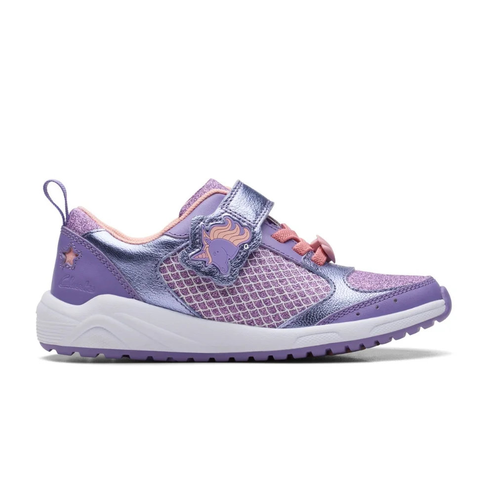 Φωτογραφία προϊόντος: Παιδικό sneaker Clarks Aquatic Brill Kid Purple Interest