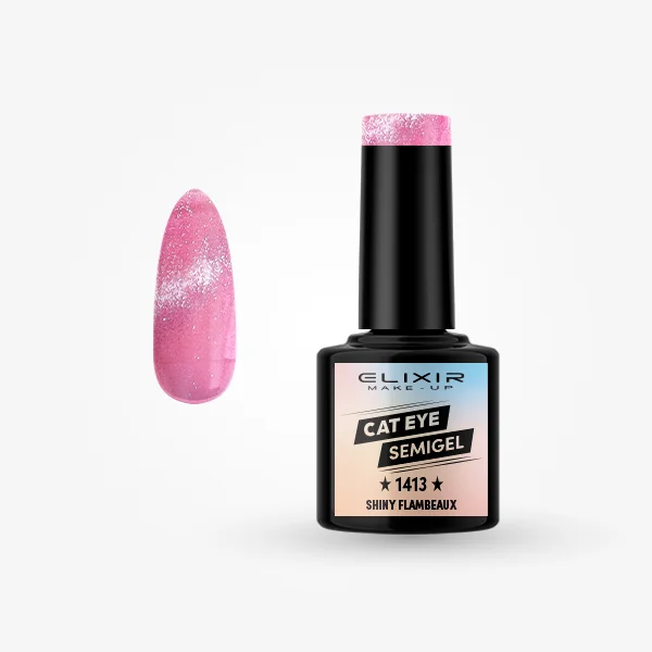 Φωτογραφία προϊόντος: Elixir Makeup Elixir Make-Up Semigel Nail Polish (Shiny flambeaux)#1413 8ml