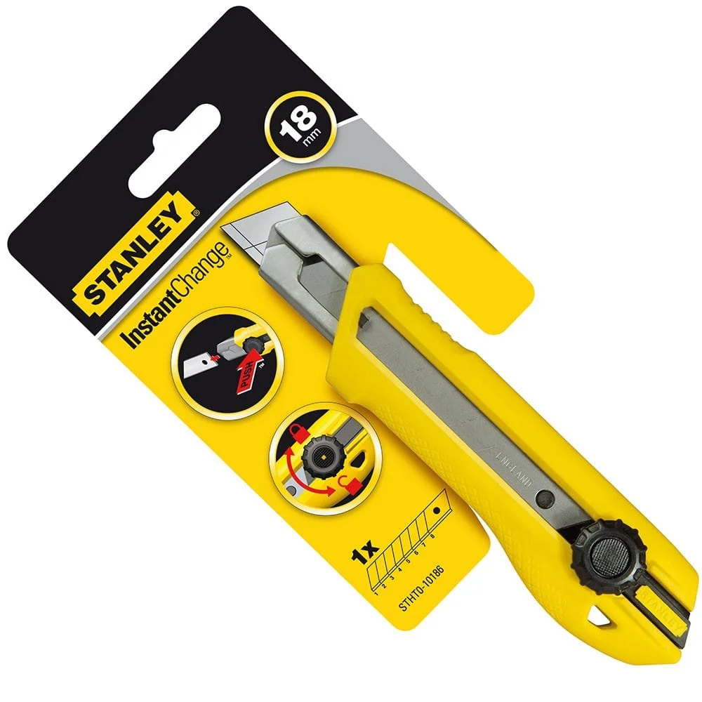 Φωτογραφία προϊόντος: Μαχαίρι 18mm INSTANTCHANGE STHT0-10186 STANLEY STANLEY