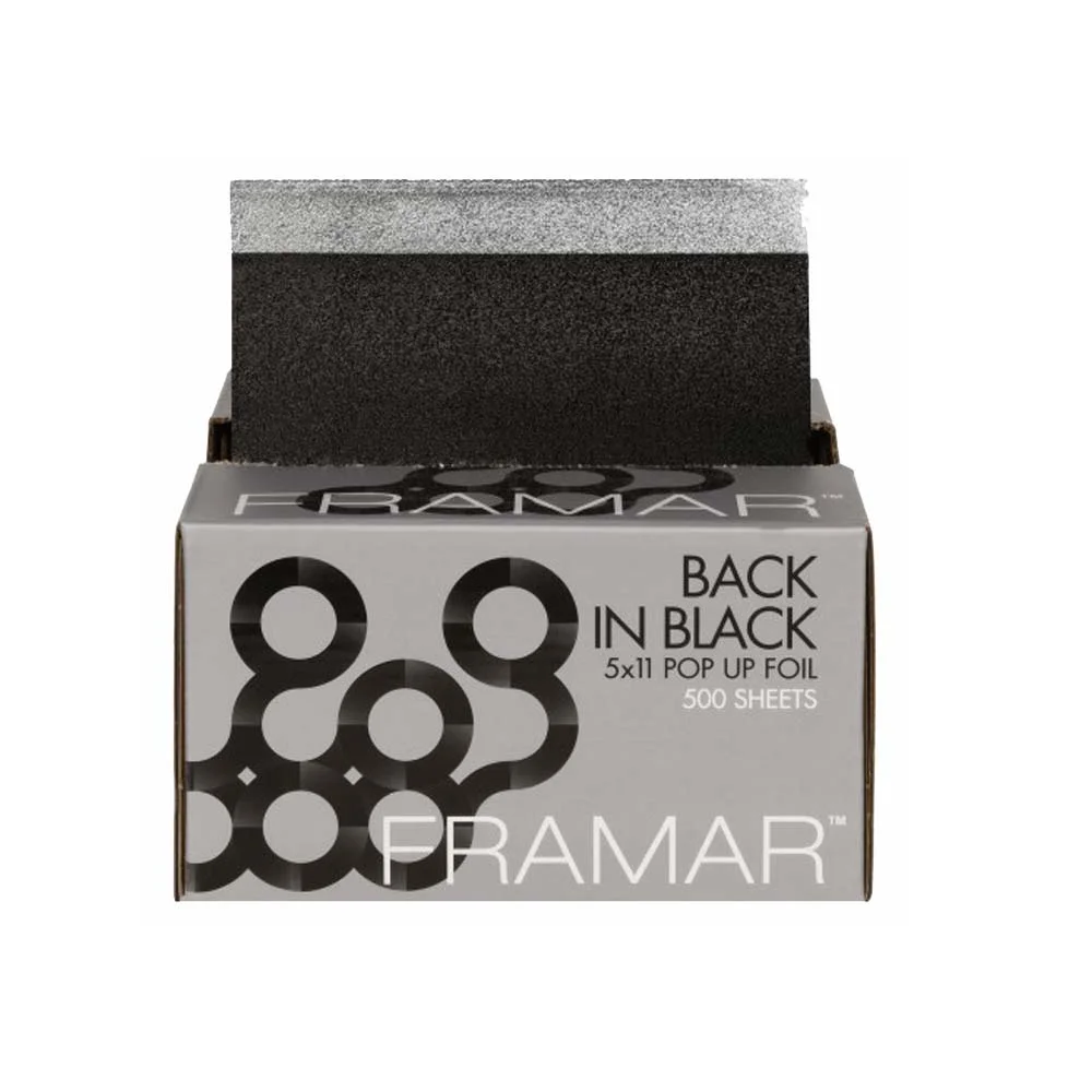 Φωτογραφία προϊόντος: Αλουμινόχαρτο Pop Up Framar Back in Black 5x11" 500 φύλλα