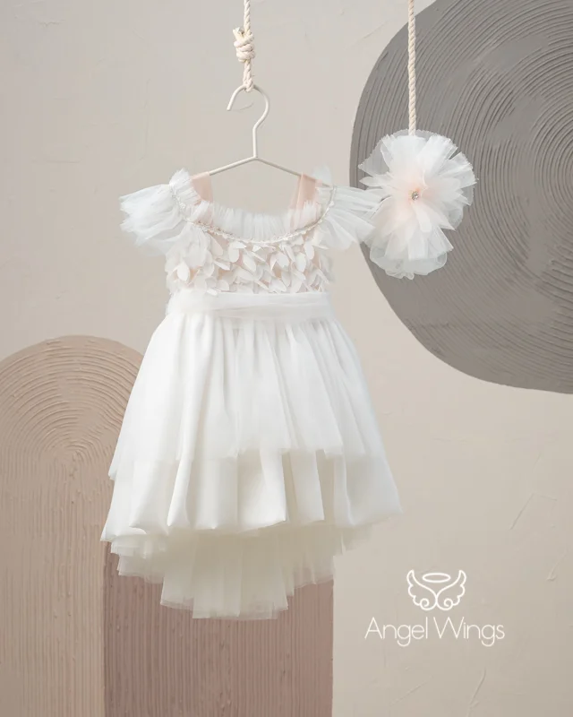 Φωτογραφία προϊόντος: Βαπτιστικό Φόρεμα Angel Wings Paloma