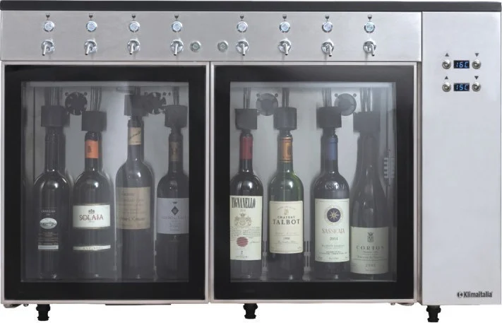 Φωτογραφία προϊόντος: KlimaItalia SOMMELIER 8 Βιτρίνα - Διανεμητής κρασιών για 8 φιάλες
