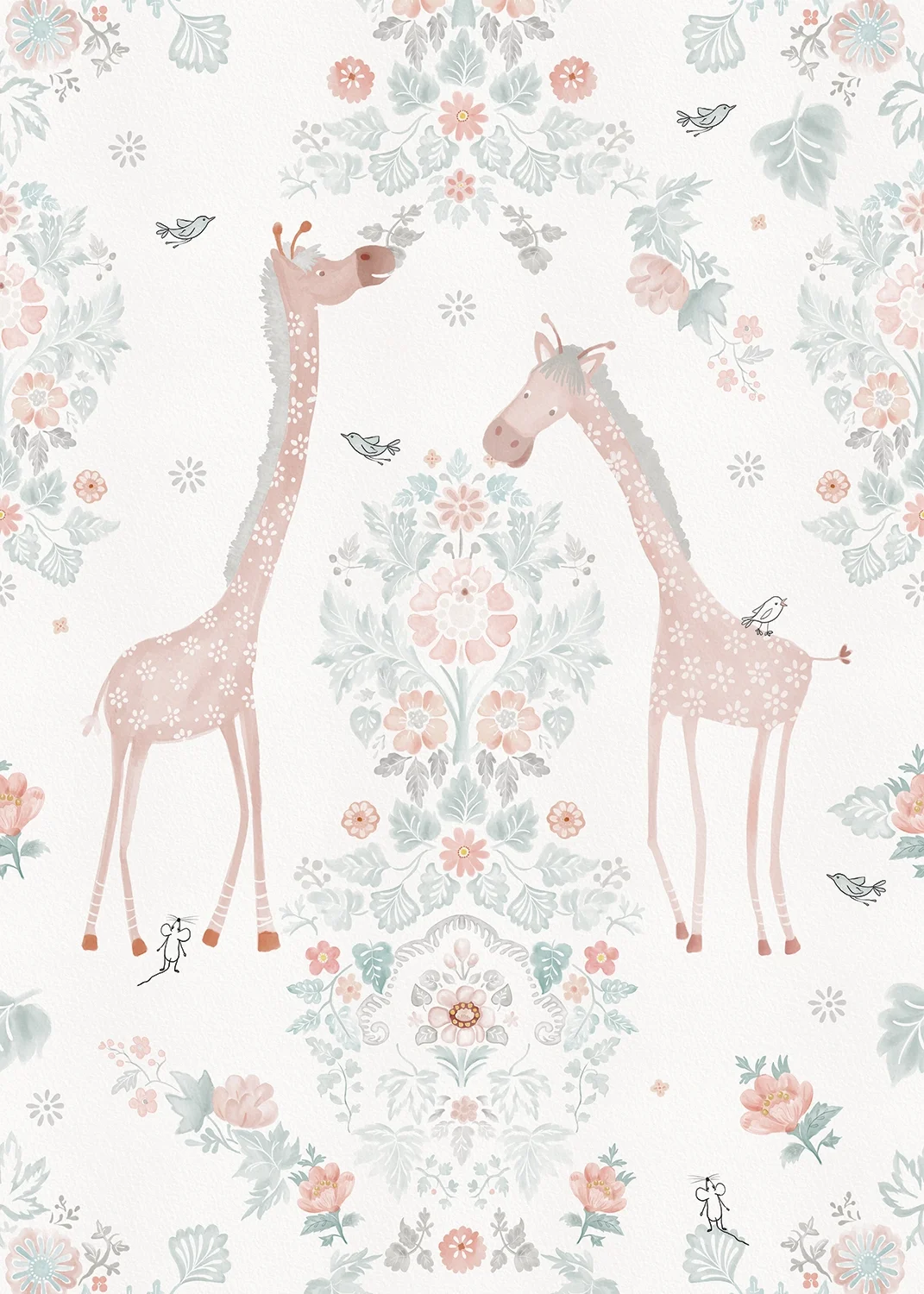 Φωτογραφία προϊόντος: SPITS WALLCOVERIGS Ταπετσαρία BEHANG EXPRESSE OLIVE & NOAH INK7811-BEH - Digital,Non Woven - 280Μx200Π