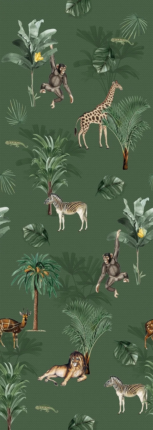 Φωτογραφία προϊόντος: SPITS WALLCOVERIGS Ταπετσαρία BEHANG EXPRESSE OLIVE & NOAH INK7843-BEH - Digital,Non Woven - 280Μx100Π