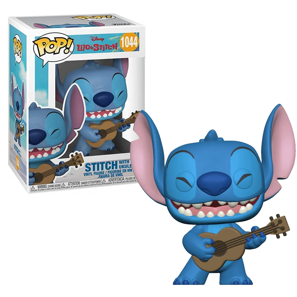 Φωτογραφία προϊόντος: Funko Pop! Marvel: Lilo + Stitch - Stitch (with Ukelele) #1044