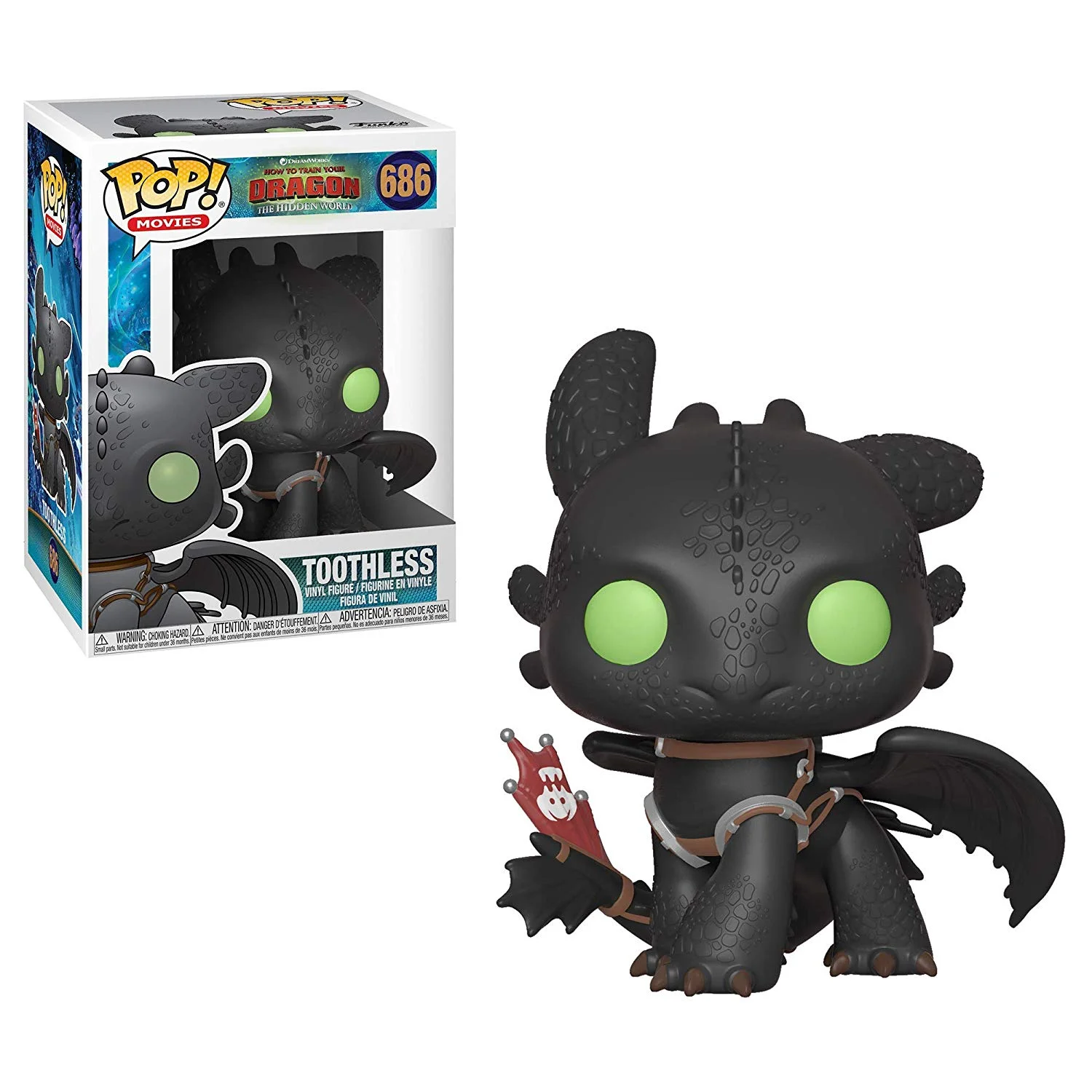 Φωτογραφία προϊόντος: Funko Pop! Movies: How to Train Your Dragon 3 - Toothless #686