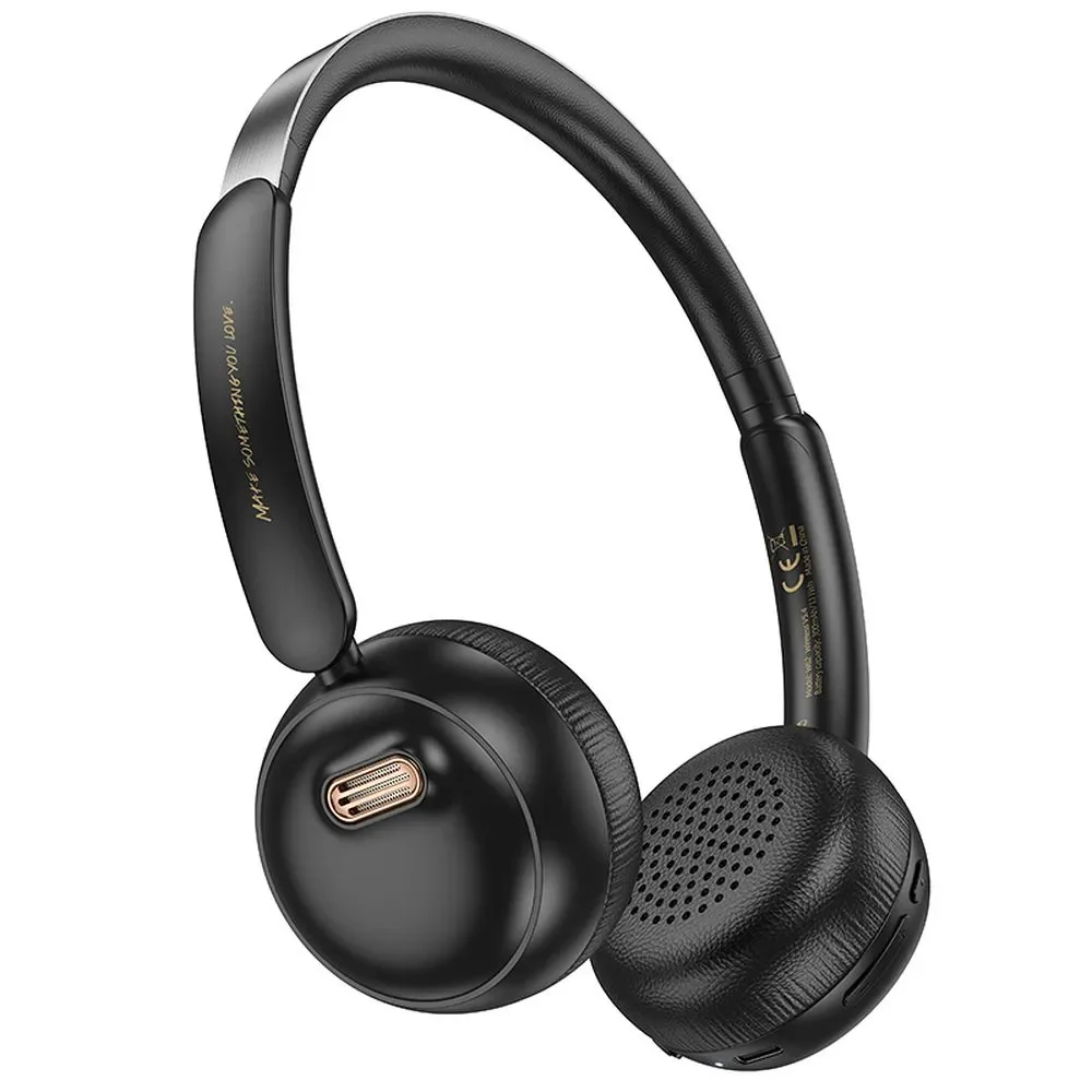 Φωτογραφία προϊόντος: HOCO wire headphones bluetooth W62 black