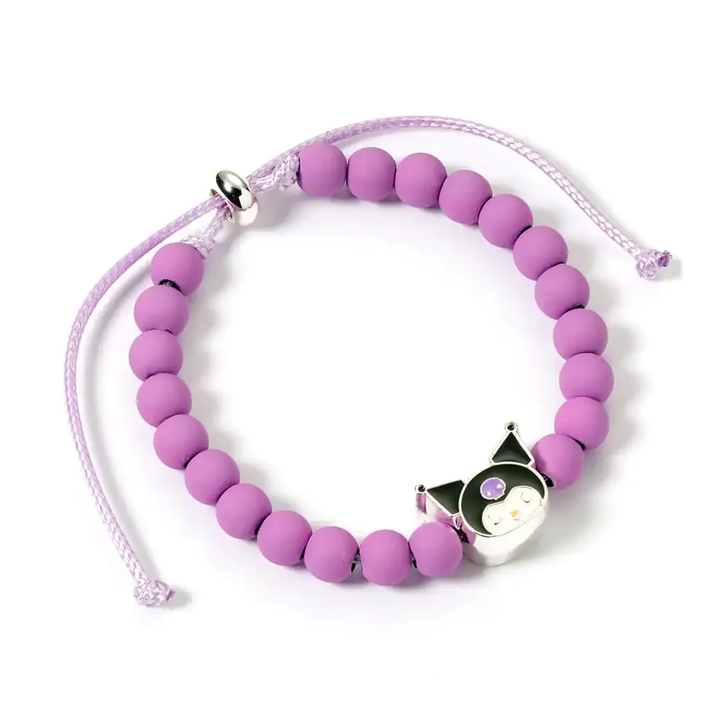 Φωτογραφία προϊόντος: THE CARAT SHOP Βραχιόλι KUROMI - Purple - Bead Bracelet