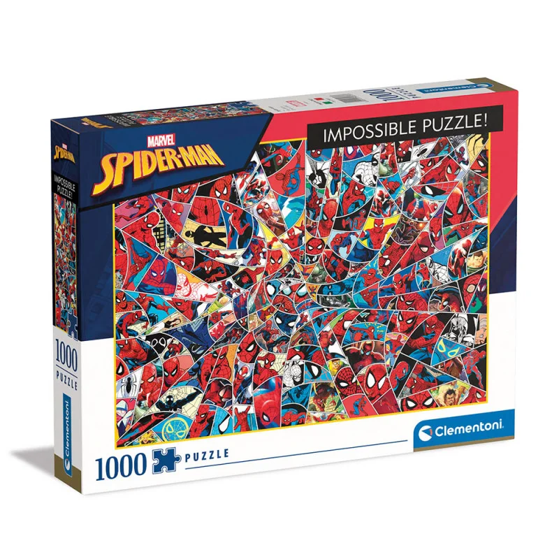 Φωτογραφία προϊόντος: Clementoni Παζλ 1000 κομματιών MARVEL - Spiderman - Impossible Puzzle 1000pcs (39657)