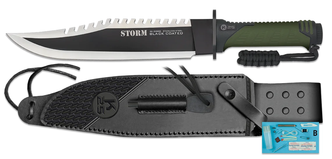 Φωτογραφία προϊόντος: ΜΑΧΑΙΡΙ K25 tactical knife. Mixed blade 25.00cm, 32695
