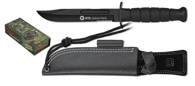Φωτογραφία προϊόντος: ΜΑΧΑΙΡΙ K25 black knife 17,00cm, 32692